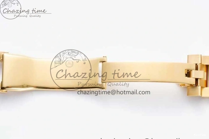 MiroTime 0321 NewStyle Day Date 36 YG RAF Best Edition Black No Marker on YG Bracelet A 2019